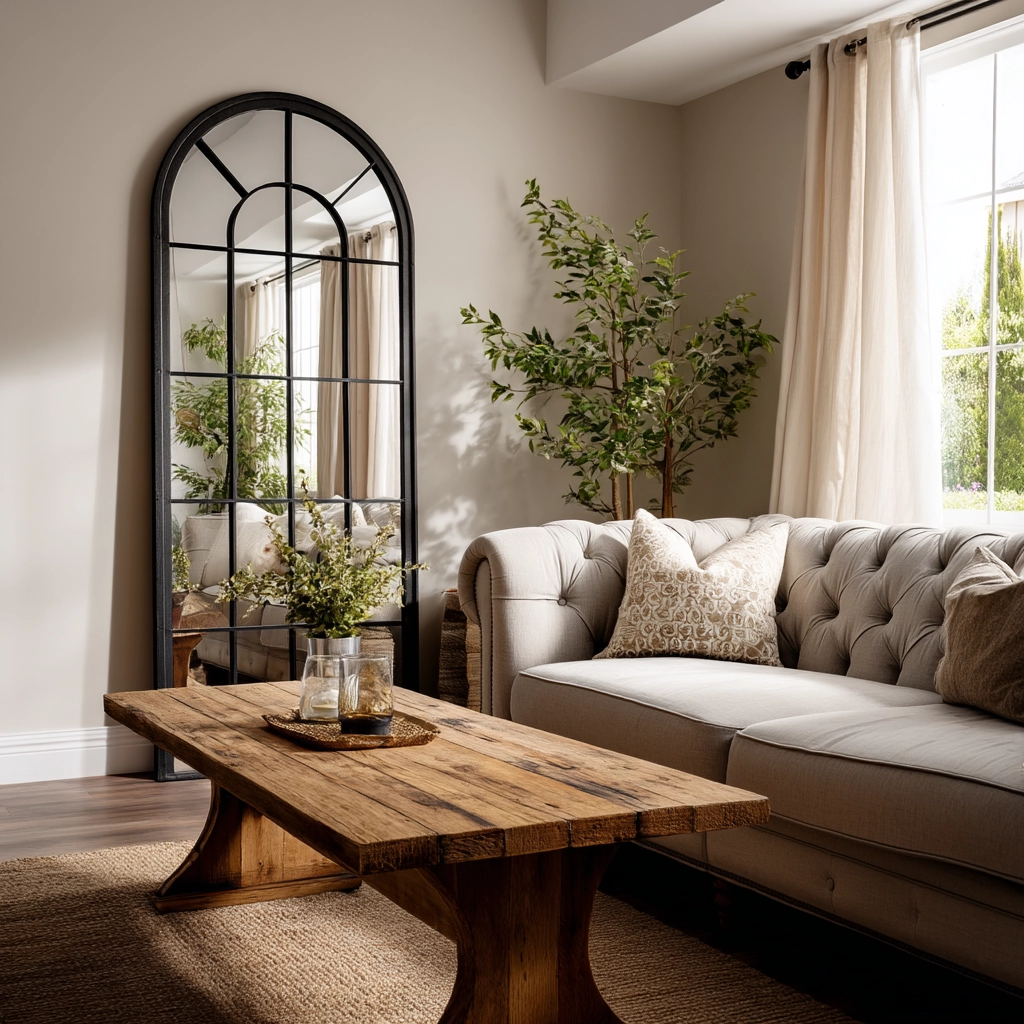 Wall Mirror Ideas Living Room 43