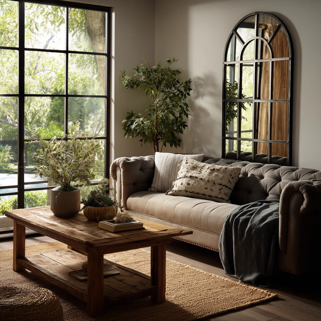 Wall Mirror Ideas Living Room 44