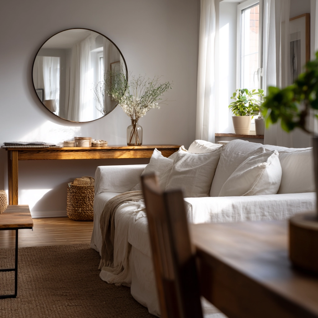 Wall Mirror Ideas Living Room 46