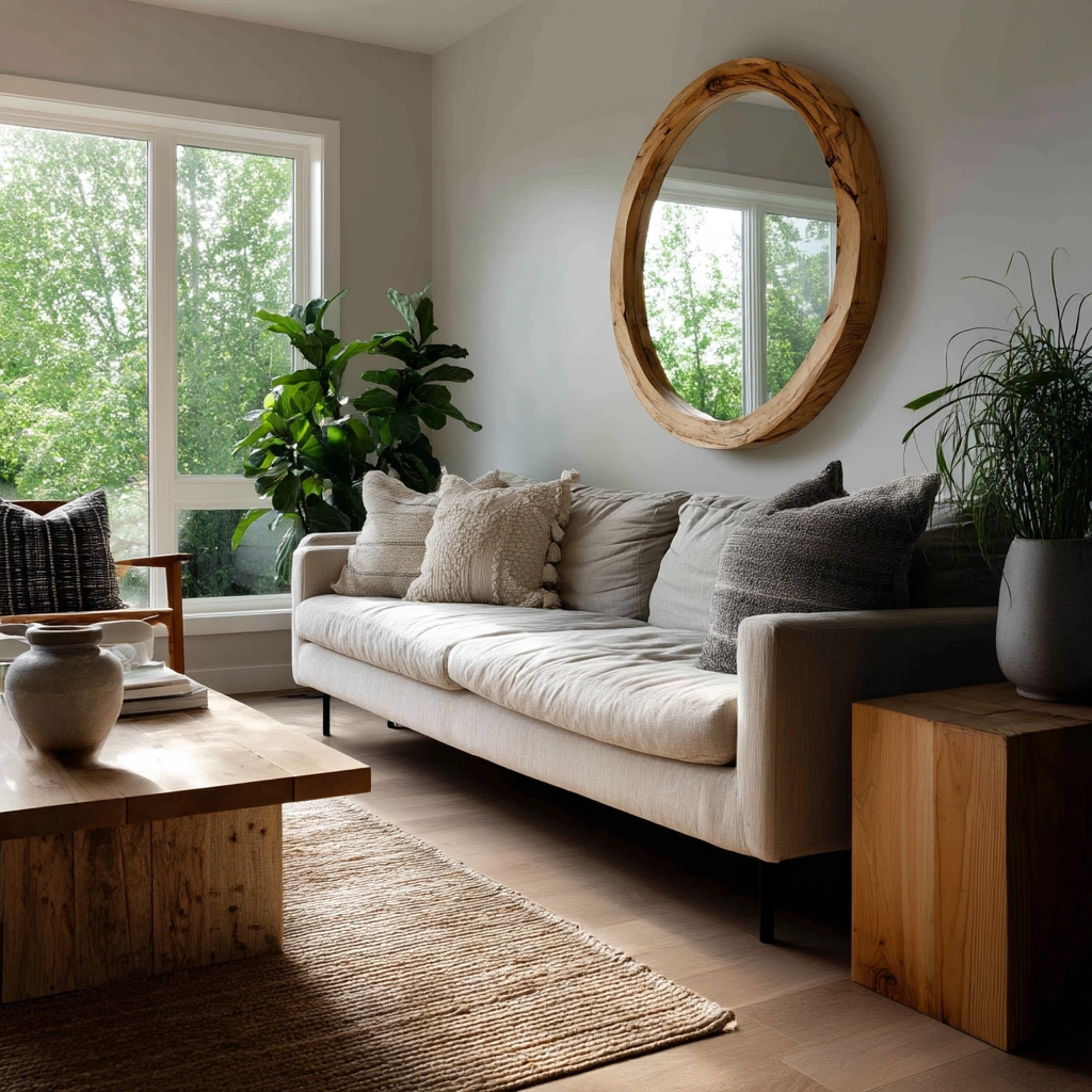 Wall Mirror Ideas Living Room 5