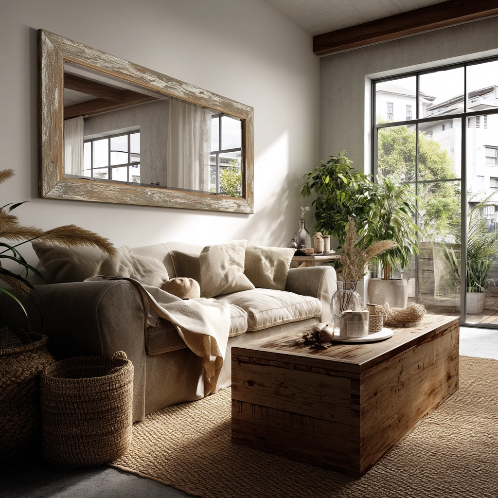 Wall Mirror Ideas Living Room 51