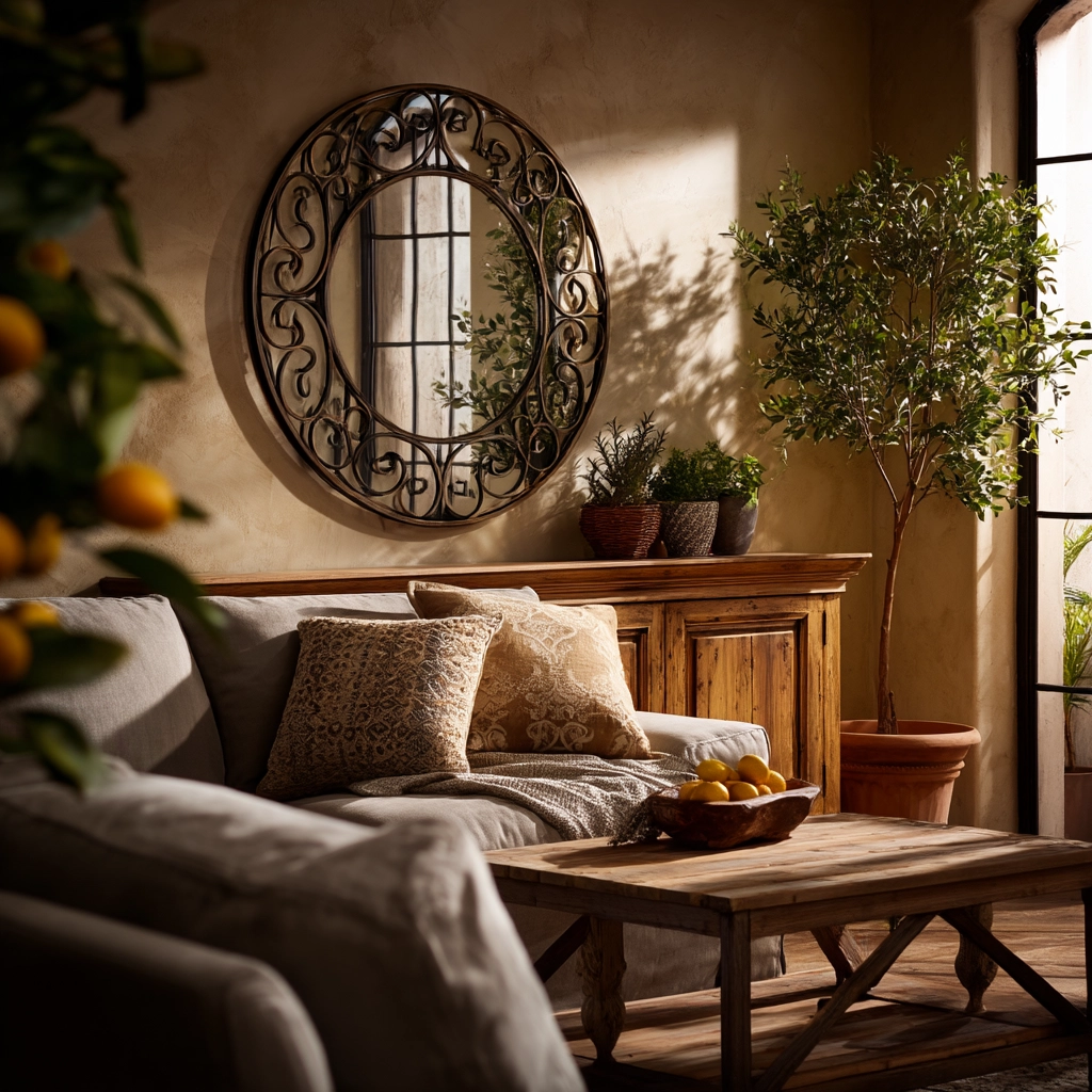 Wall Mirror Ideas Living Room 53