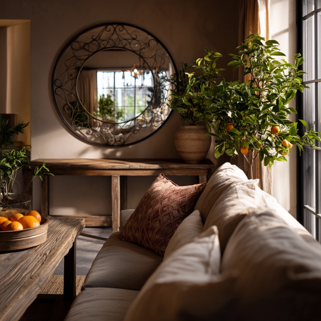 Wall Mirror Ideas Living Room 56