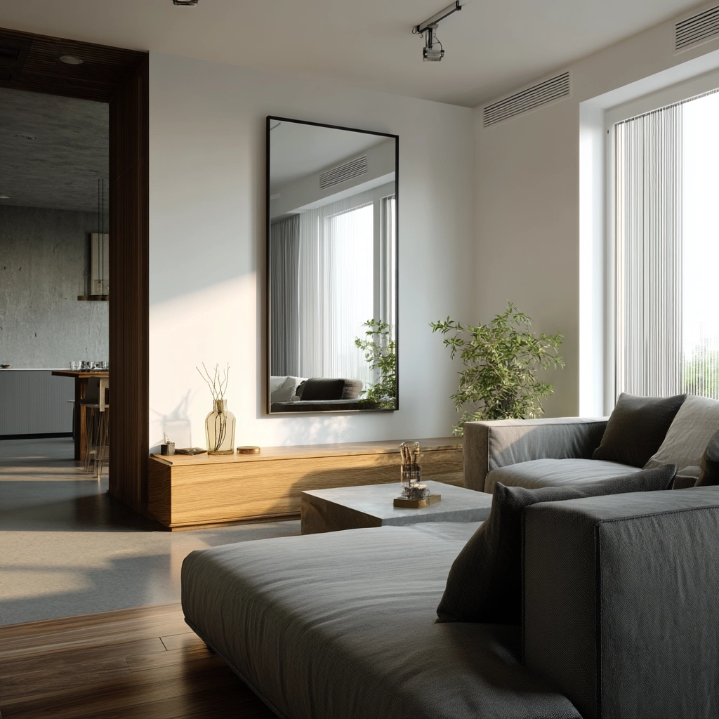 Wall Mirror Ideas Living Room 58