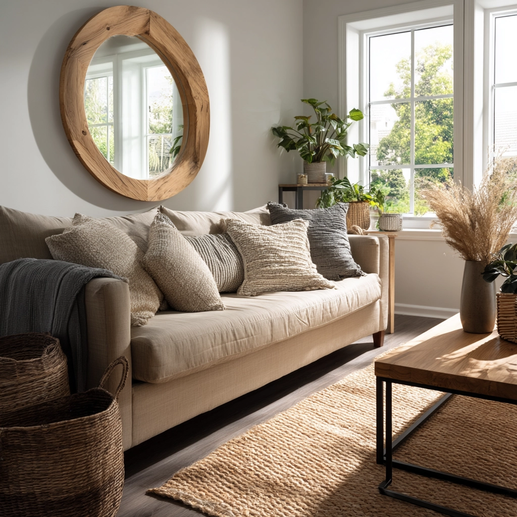 Wall Mirror Ideas Living Room 6