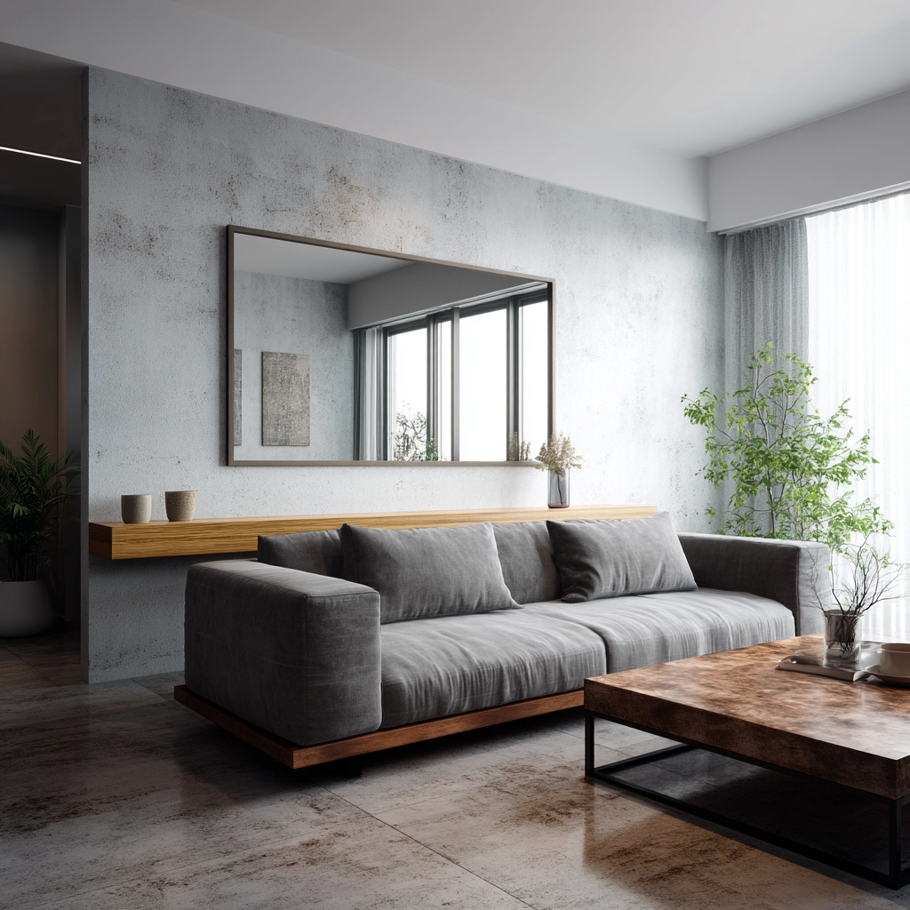 Wall Mirror Ideas Living Room 60