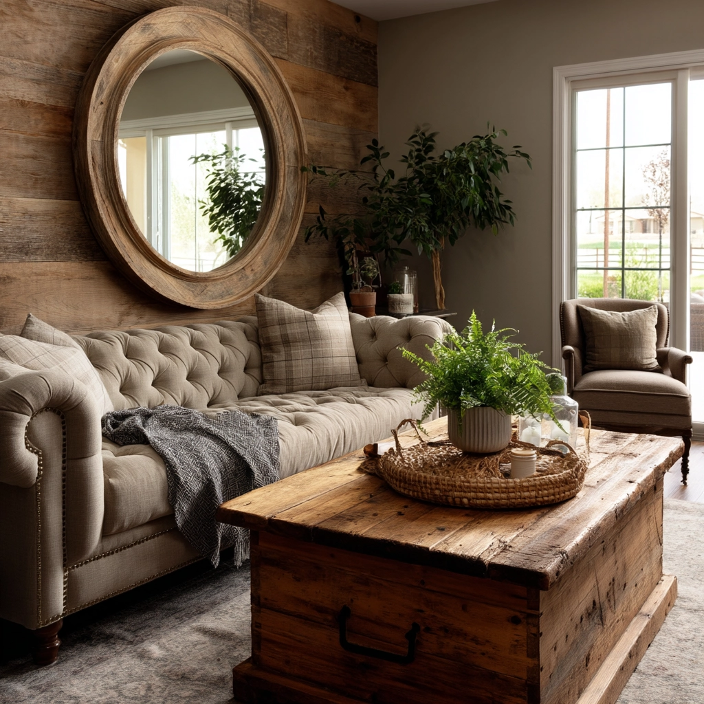 Wall Mirror Ideas Living Room 61