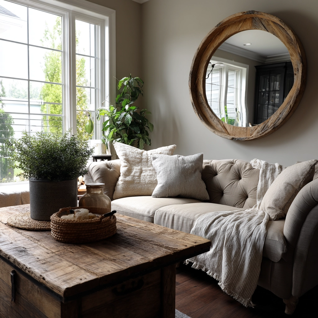 Wall Mirror Ideas Living Room 62