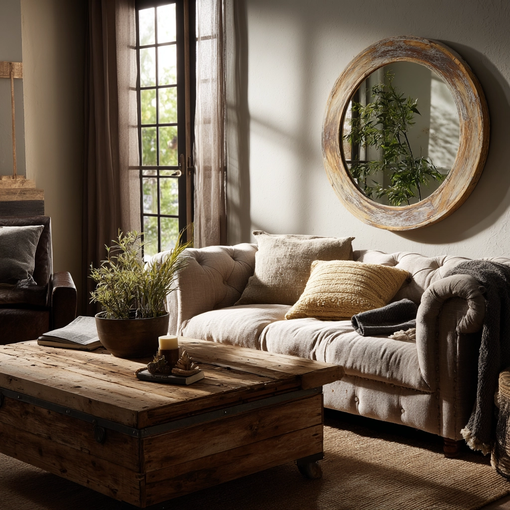 Wall Mirror Ideas Living Room 64