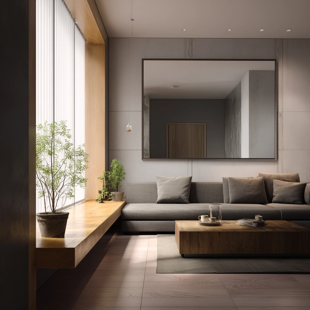 Wall Mirror Ideas Living Room 79