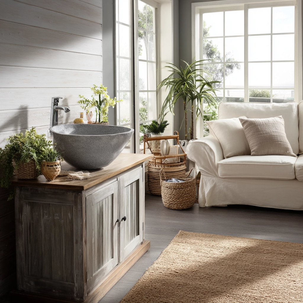 Wash Basin Ideas In Living Room 19