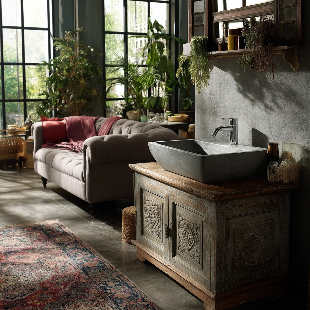 Wash Basin Ideas In Living Room 26