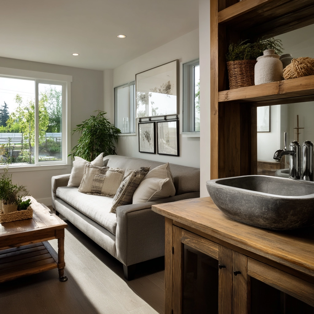 Wash Basin Ideas In Living Room 35