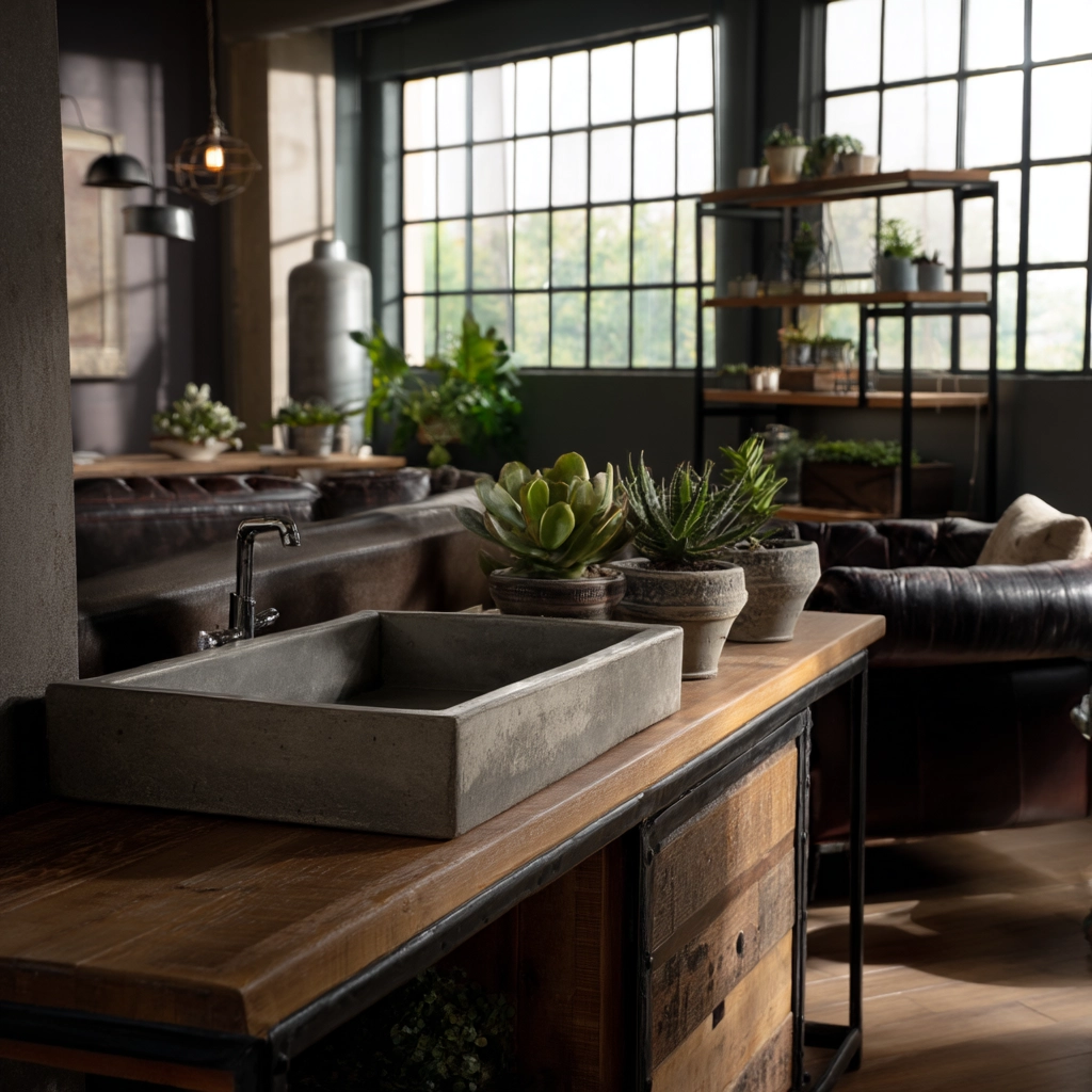 Wash Basin Ideas In Living Room 37