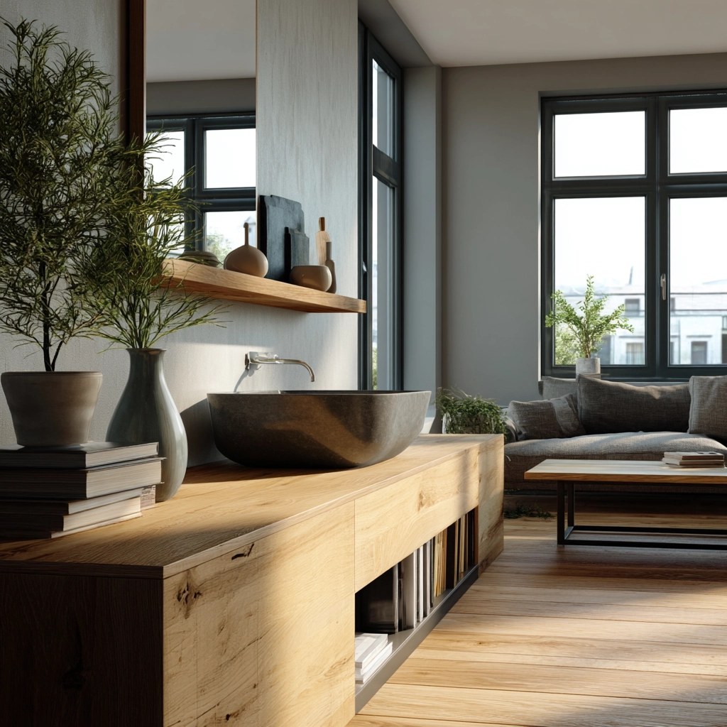 Wash Basin Ideas In Living Room 46