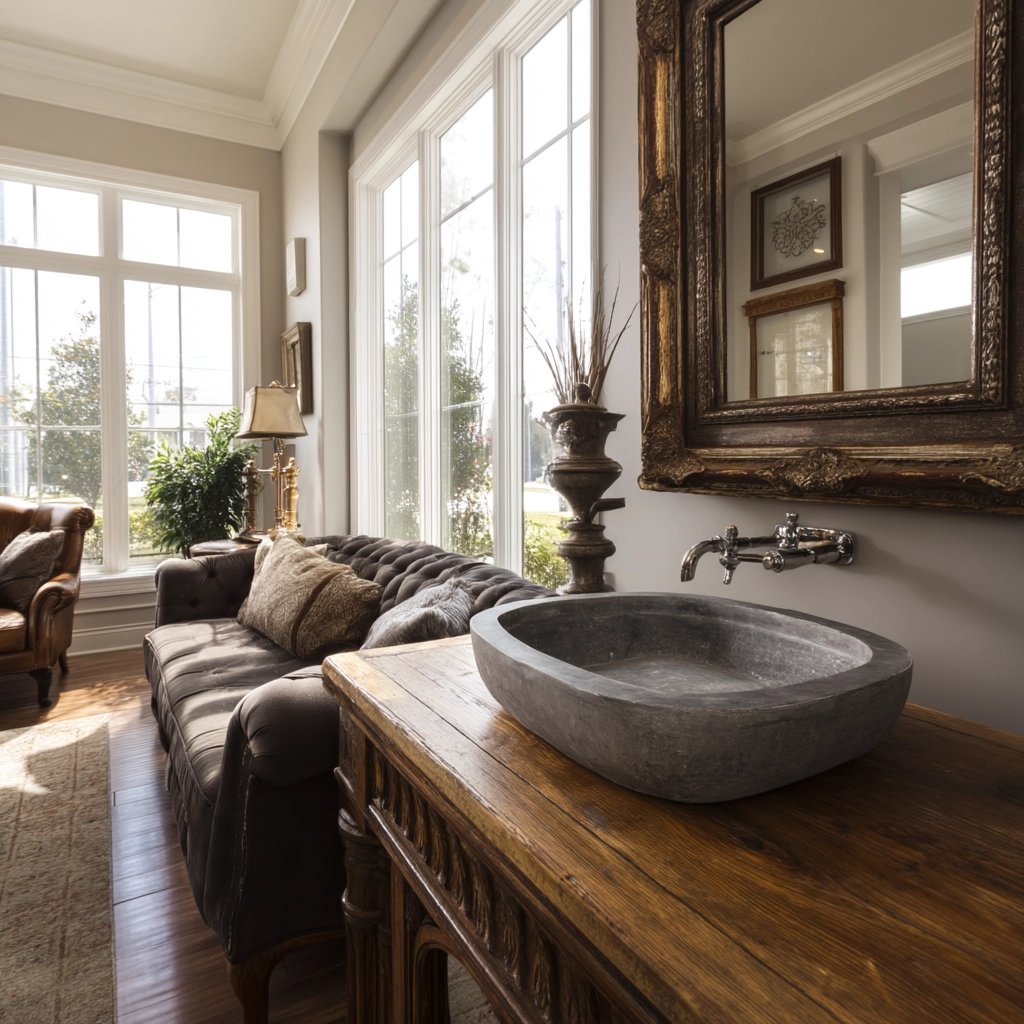 Wash Basin Ideas In Living Room 50