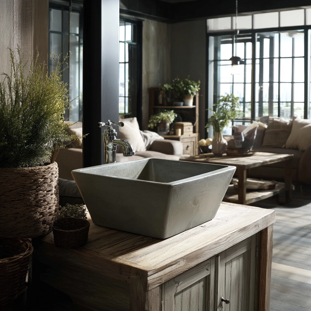 Wash Basin Ideas In Living Room 60