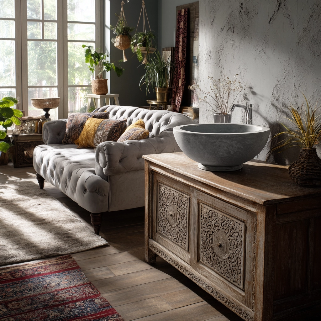 Wash Basin Ideas In Living Room 65