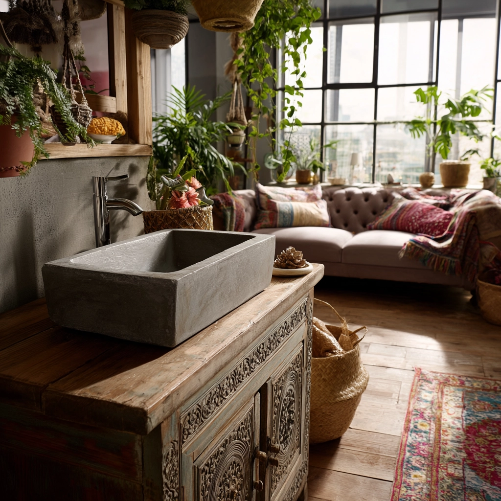 Wash Basin Ideas In Living Room 67