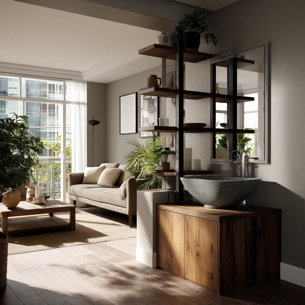 Wash Basin Ideas In Living Room 70