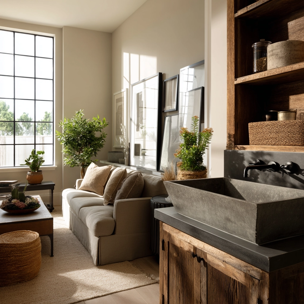 Wash Basin Ideas In Living Room 72