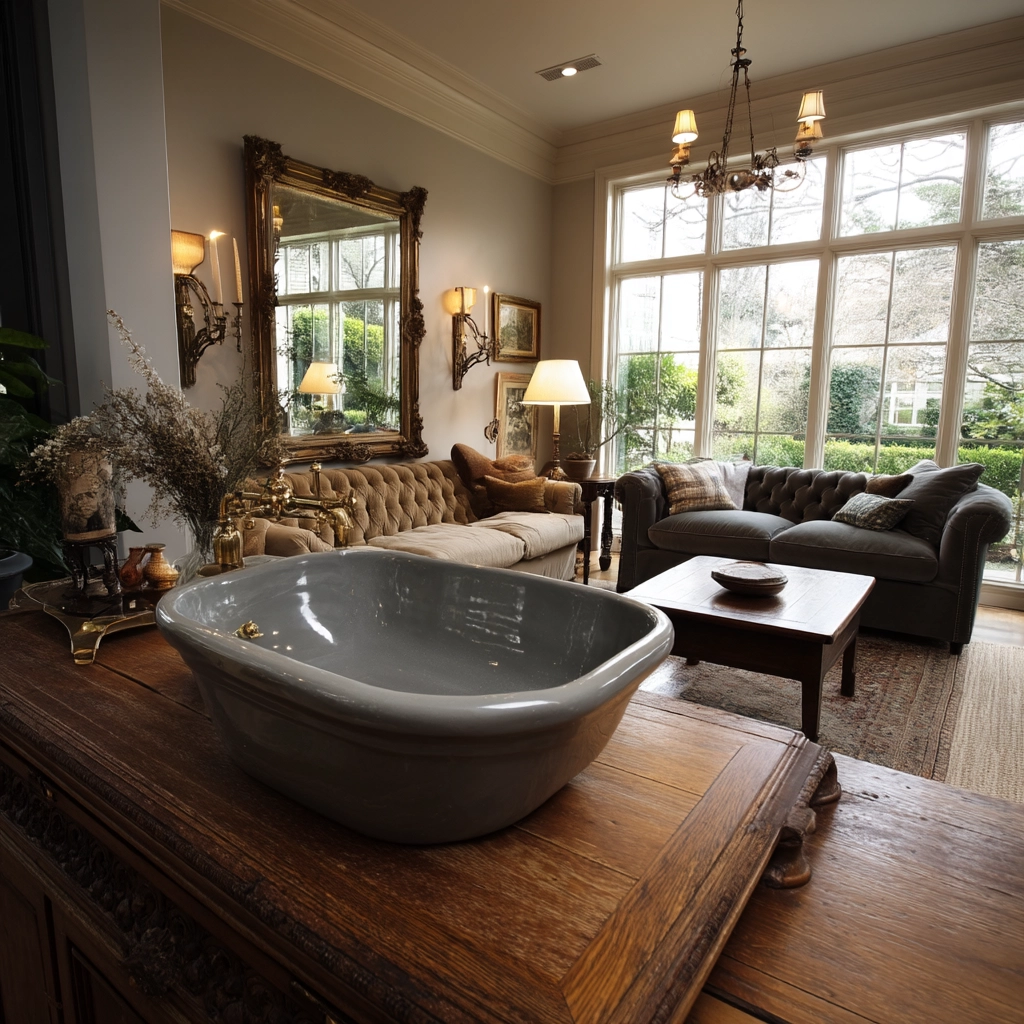 Wash Basin Ideas In Living Room 75