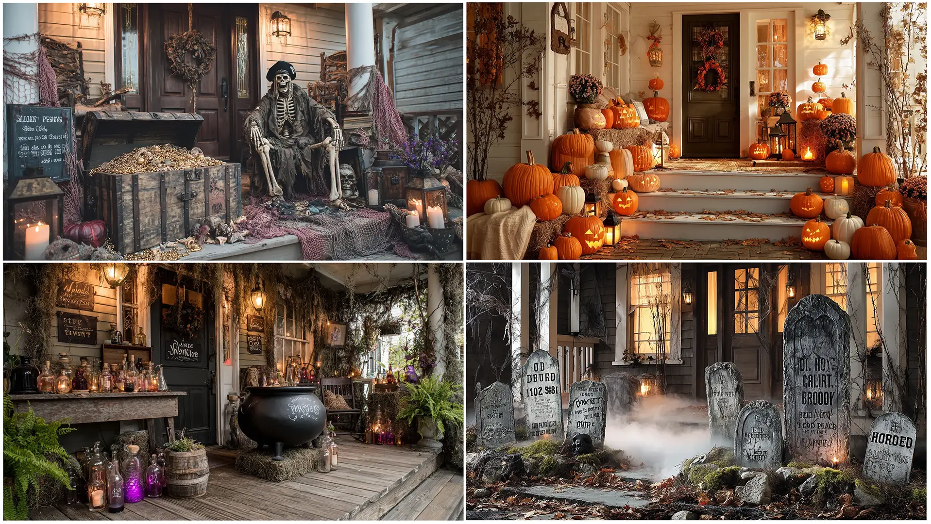 20 Halloween Porch Decor Ideas: Transform Your Entryway into a Festive Haven 20 Halloween Porch Decor Ideas