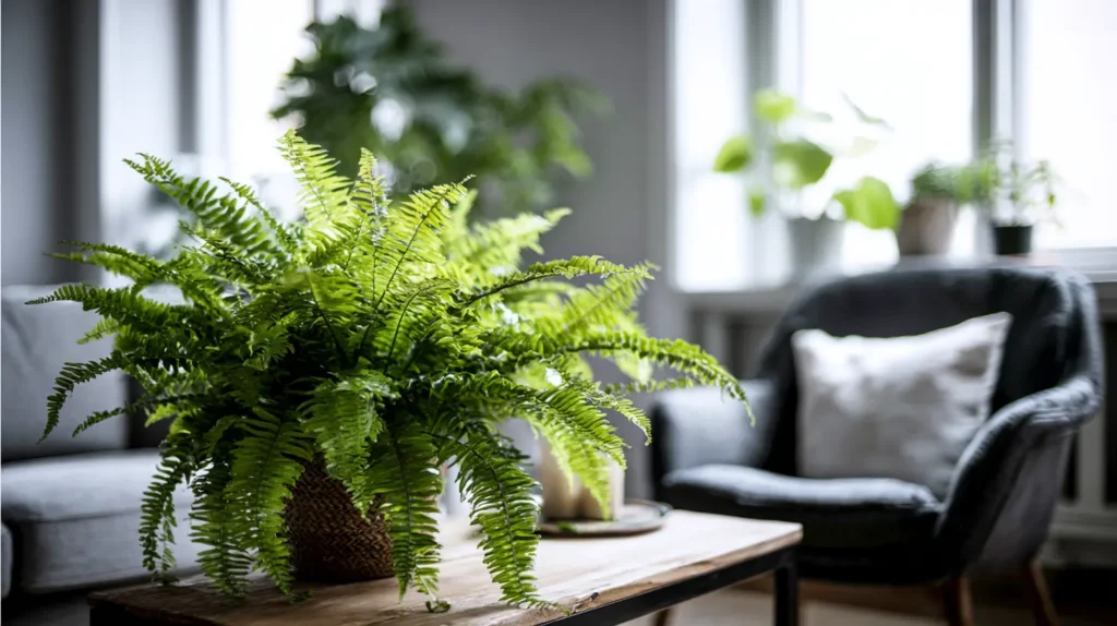A Lush Boston Fern Haven