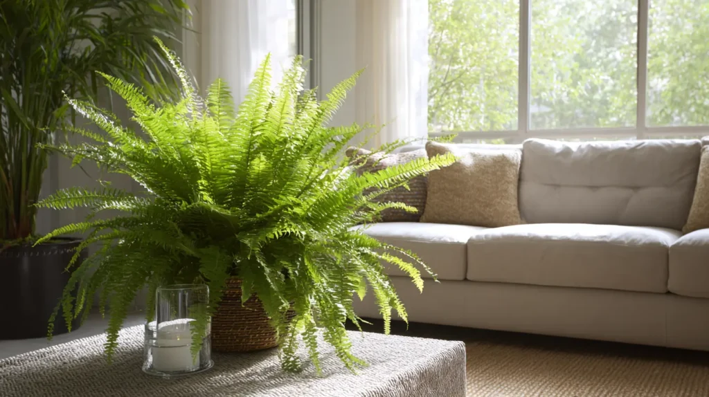 A Lush Boston Fern Haven