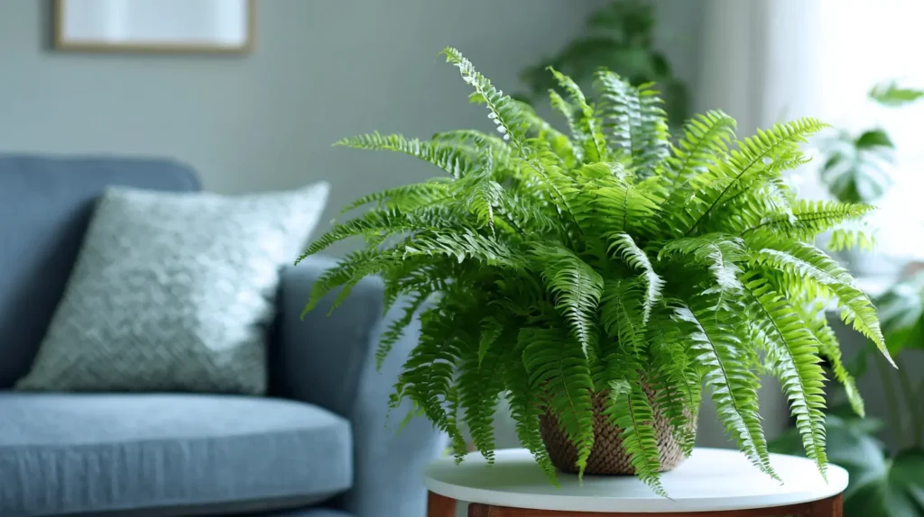 A Lush Boston Fern Haven