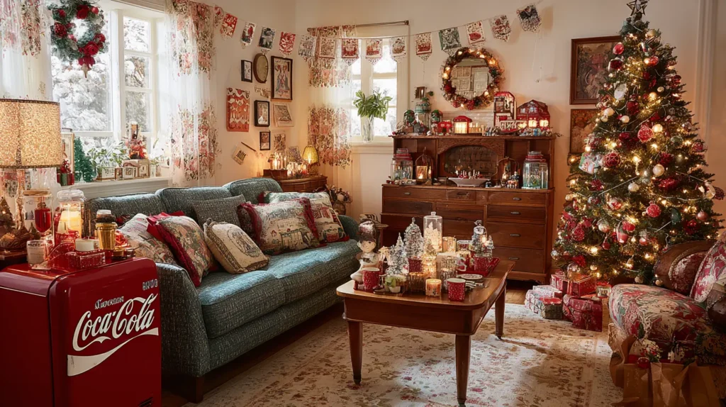A Nostalgic, Vintage-Inspired Christmas Setting