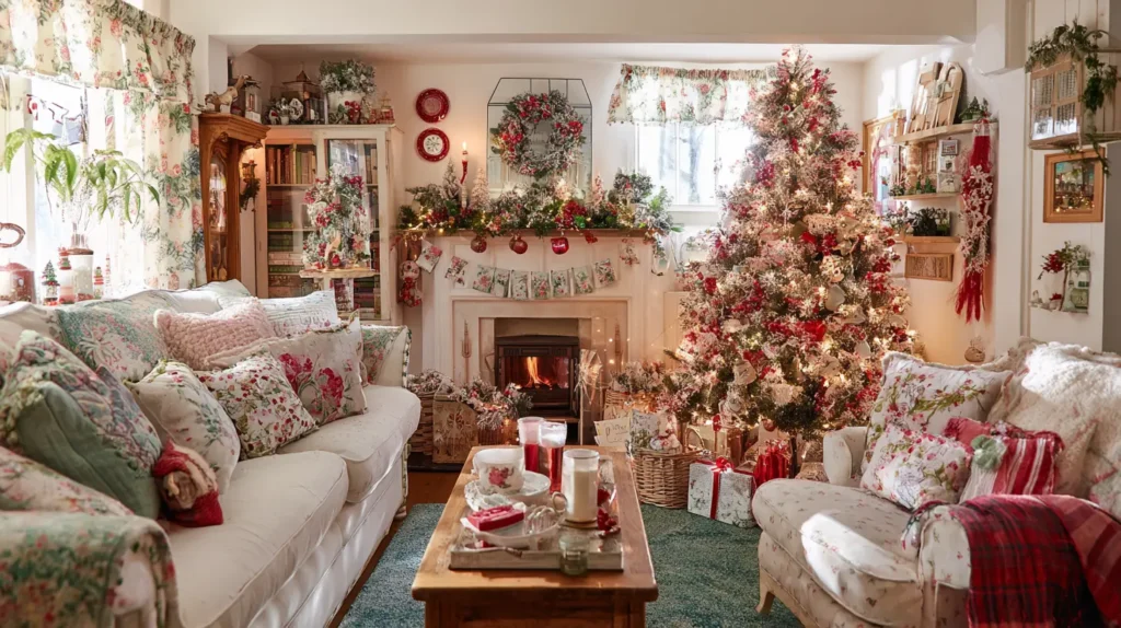 A Nostalgic, Vintage-Inspired Christmas Setting