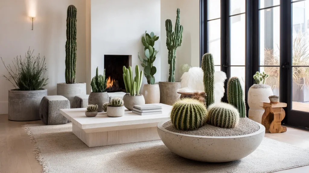A Sculptural Cactus Arrangement