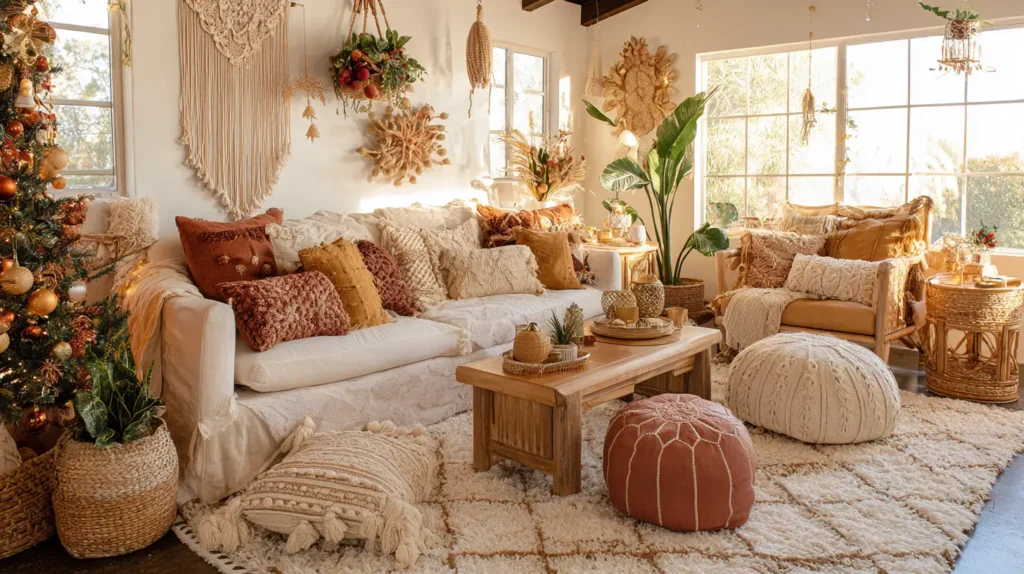Bohemian Holiday with Macrame and Earthy Tones