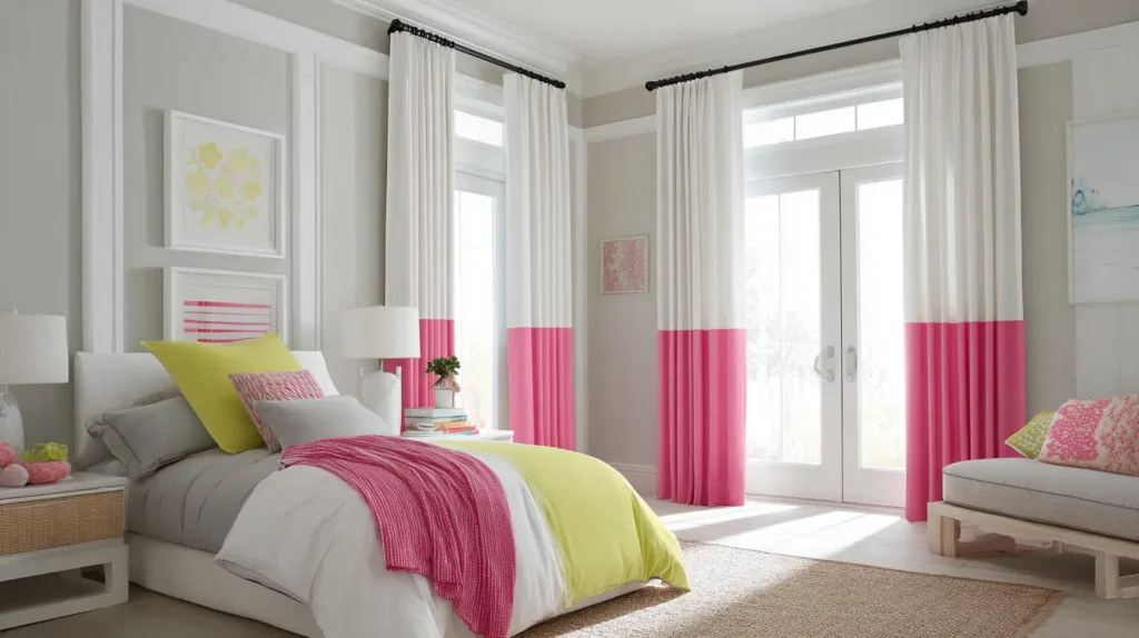 Bold and Bright with Color-Blocked Panels