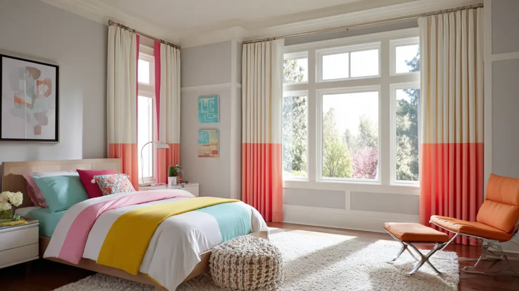 Bold and Bright with Color-Blocked Panels