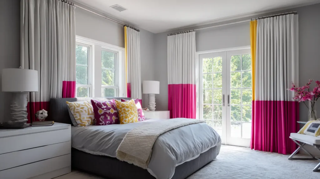 Bold and Bright with Color-Blocked Panels