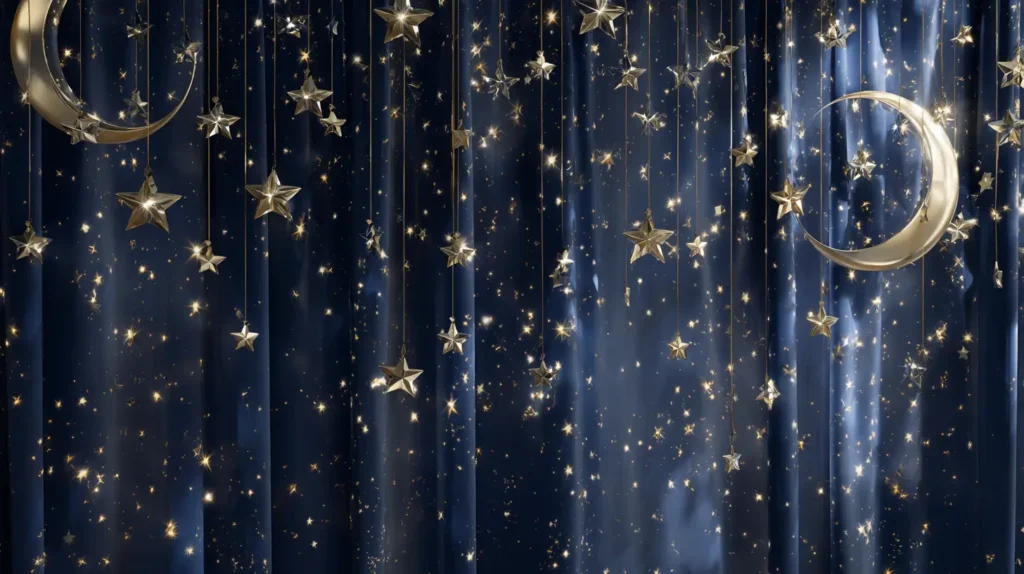 Celestial Dreams with Starry Blackout Curtains