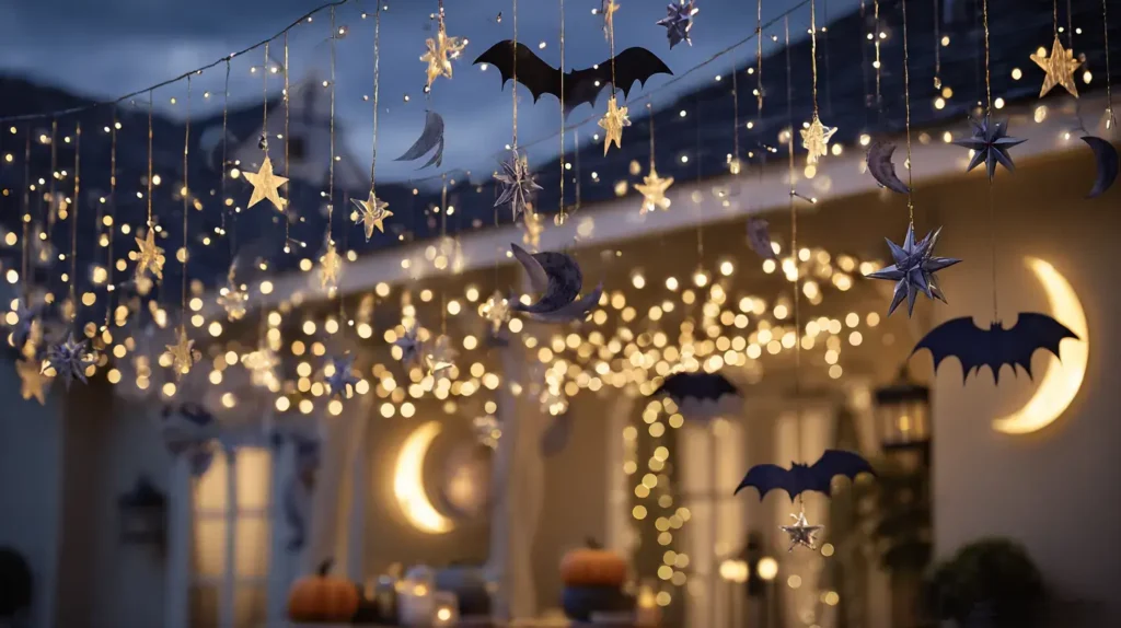 Celestial Scares Moon Phases & Twinkling Constellations