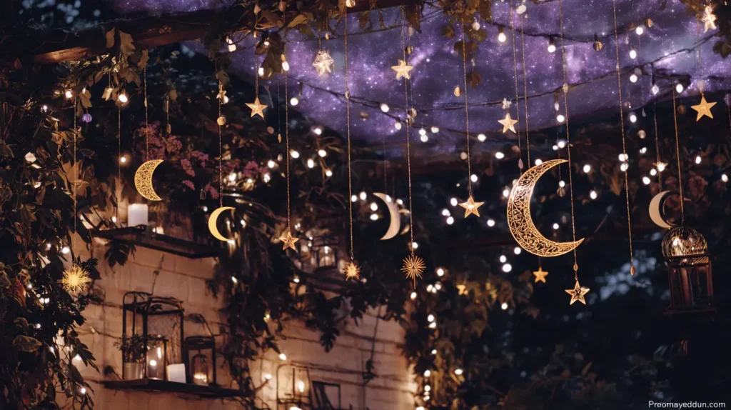 Celestial Scares Moon Phases & Twinkling Constellations