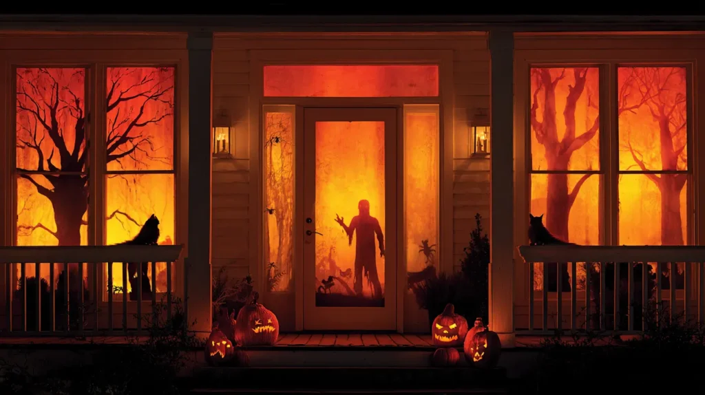 Dramatic Silhouettes in the Windows