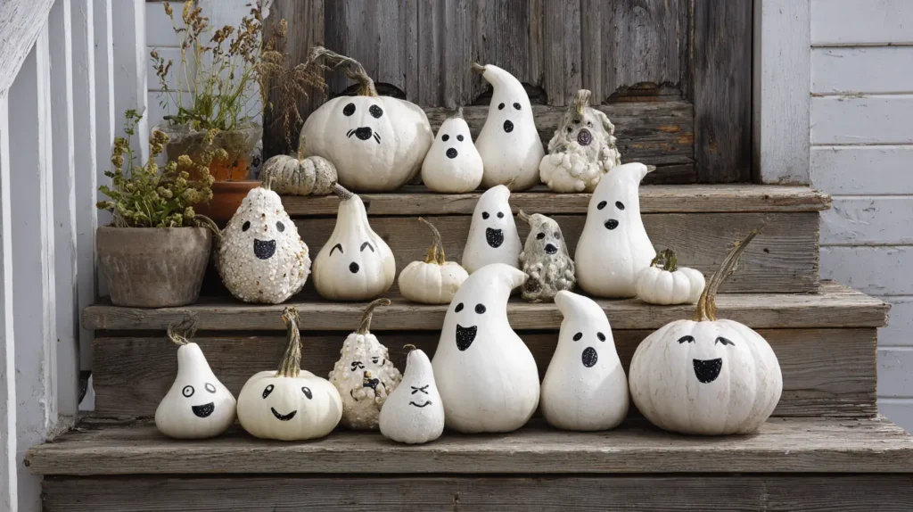 Ghostly Gourds and Painted Phantoms
