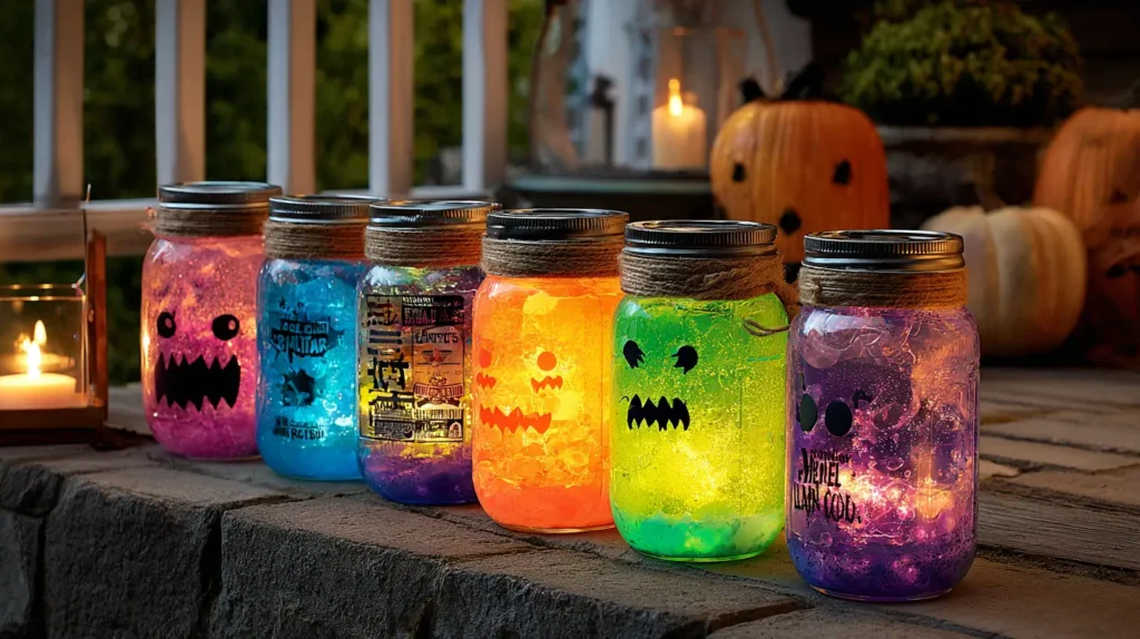 Glow Stick Magic Jars
