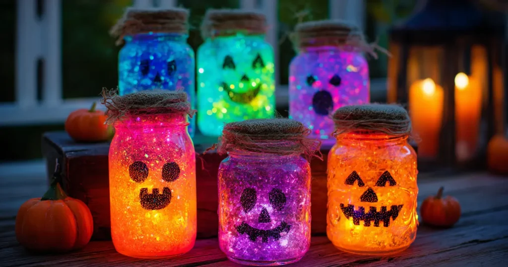Glow Stick Magic Jars