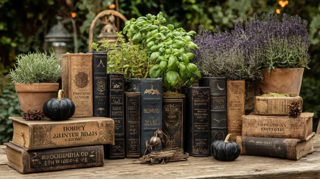 Grimoire Garden Spellbooks & Mystical Herbs