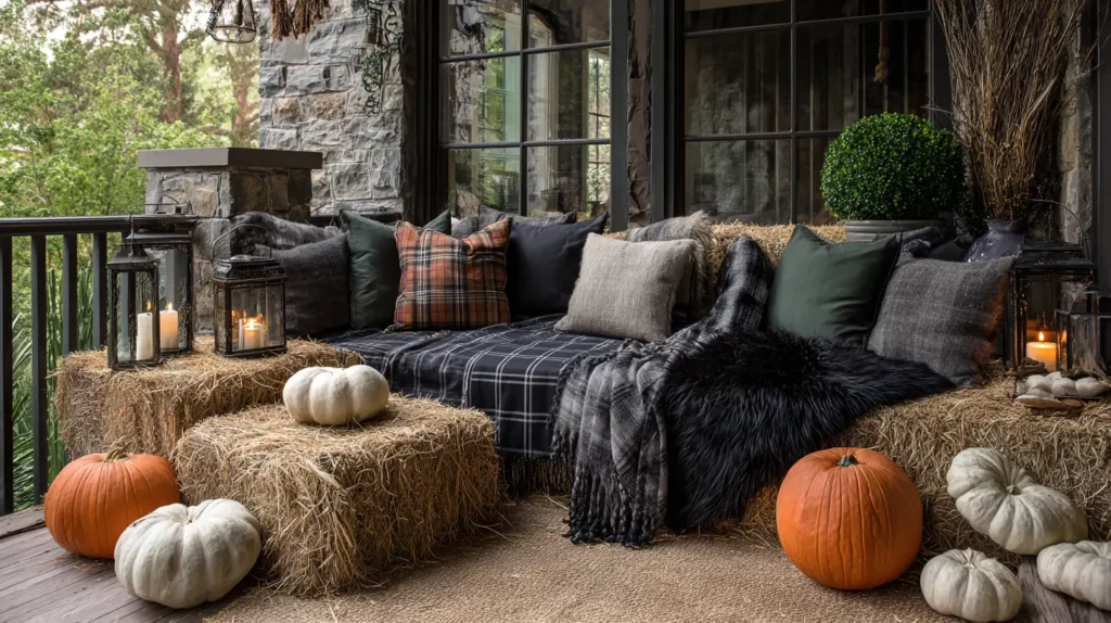 Hay Bale Haunt Chic Textures & Rustic Touches