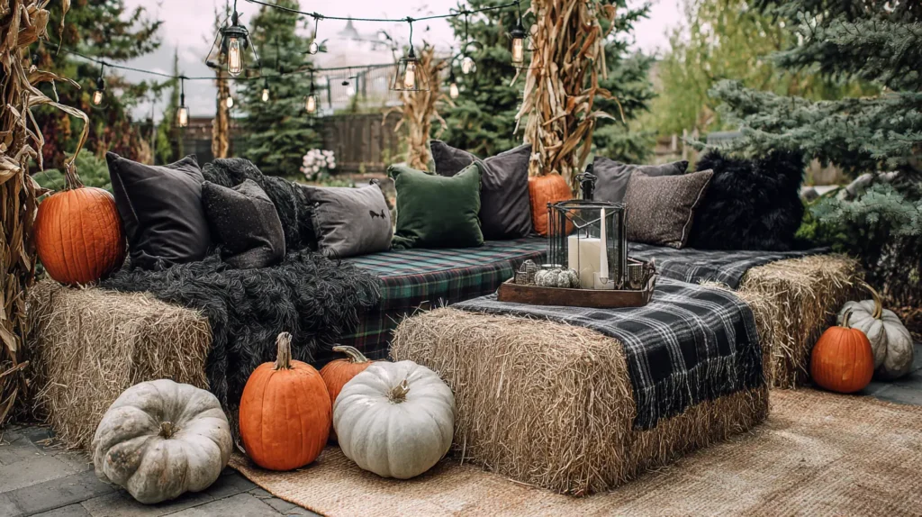 Hay Bale Haunt Chic Textures & Rustic Touches