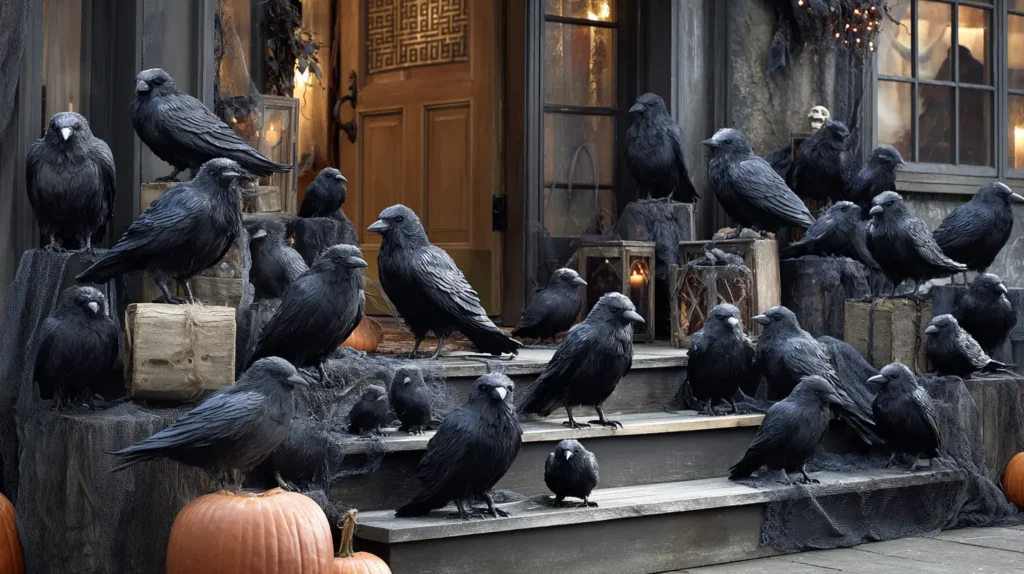 Ominous Crows and Ravens