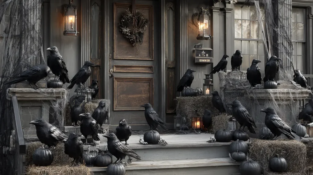 Ominous Crows and Ravens