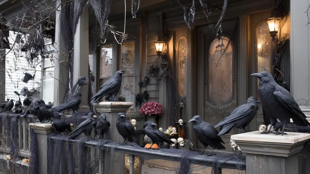 Ominous Crows and Ravens